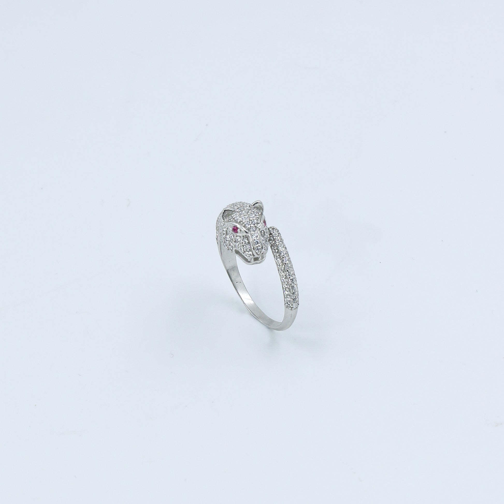 Ruby Halo Diamond Gold Ring - Anirudh Jewels