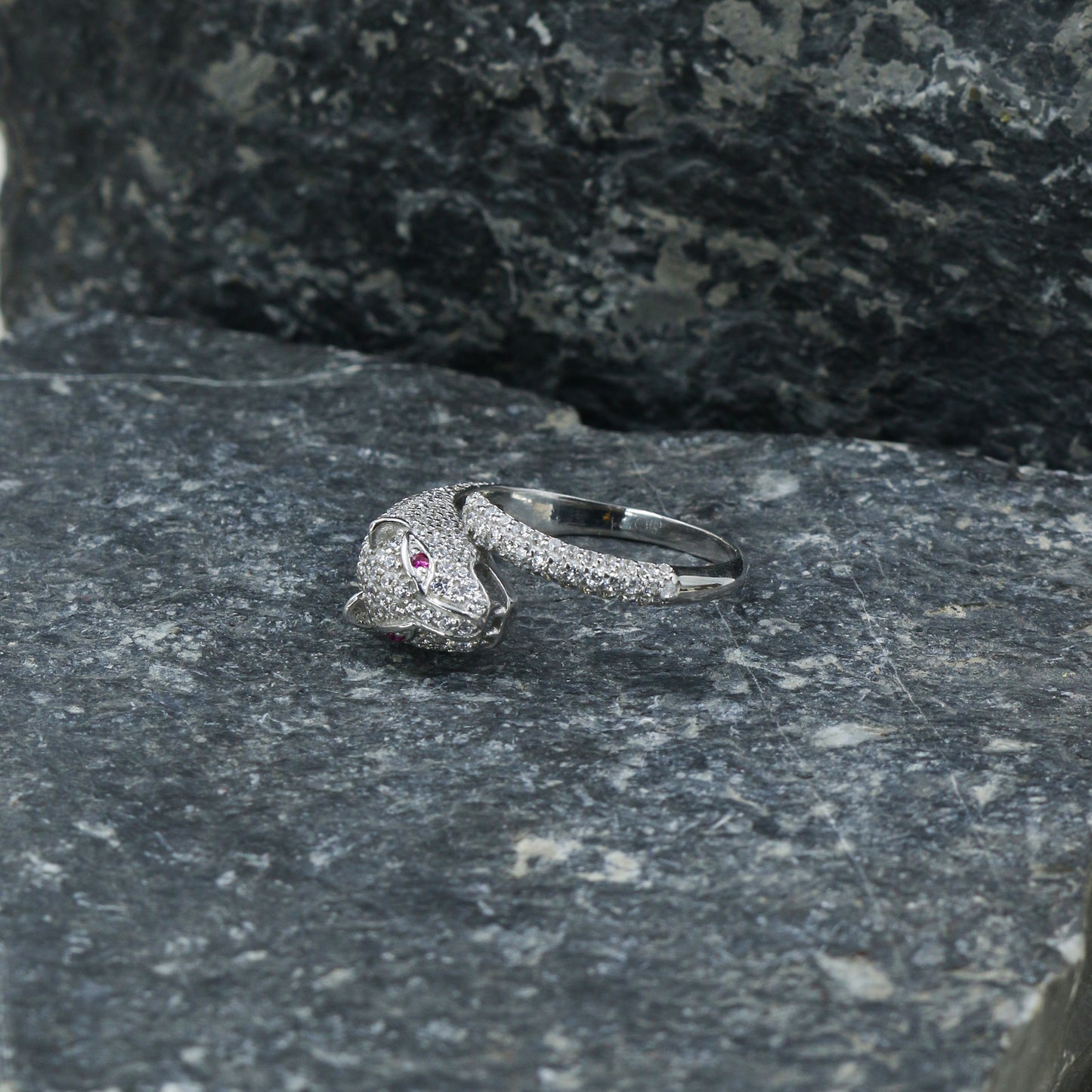Ruby Halo Diamond Gold Ring - Anirudh Jewels