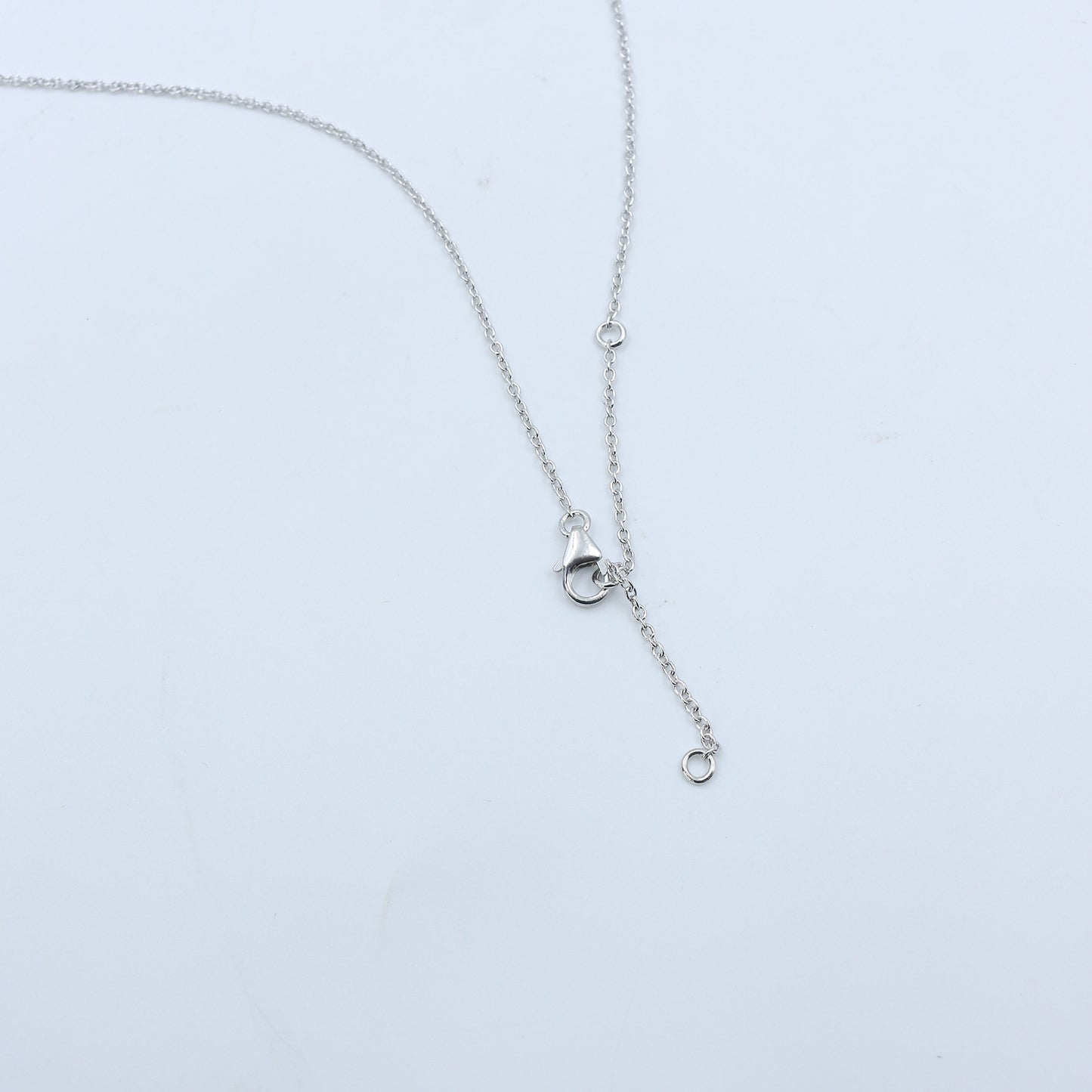 Diamond Triangle Gold Pendant – Natural Diamond Geometric Necklace - Anirudh Jewels