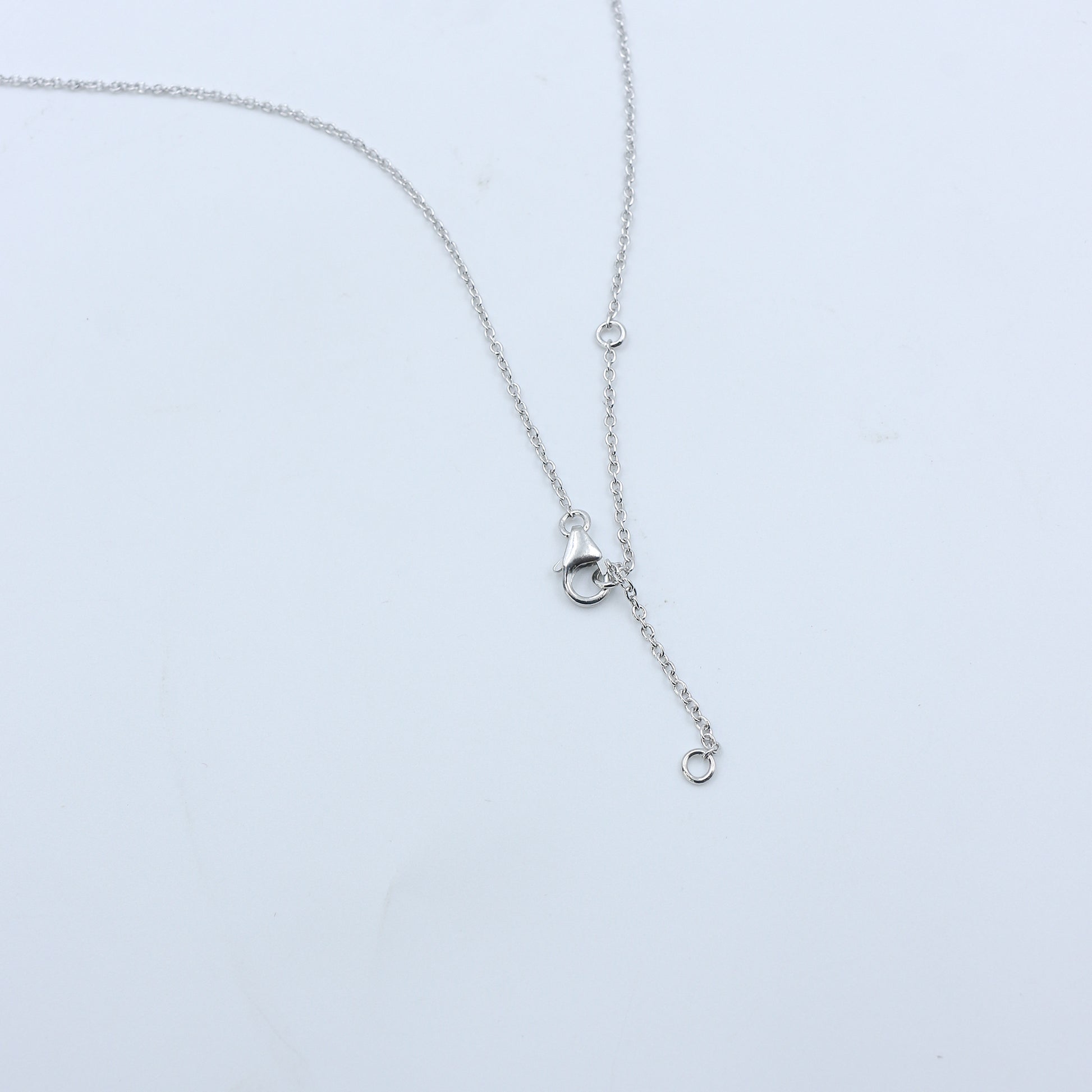 Diamond Triangle Gold Pendant – Natural Diamond Geometric Necklace - Anirudh Jewels