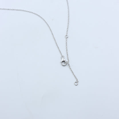 Diamond Triangle Gold Pendant – Natural Diamond Geometric Necklace - Anirudh Jewels