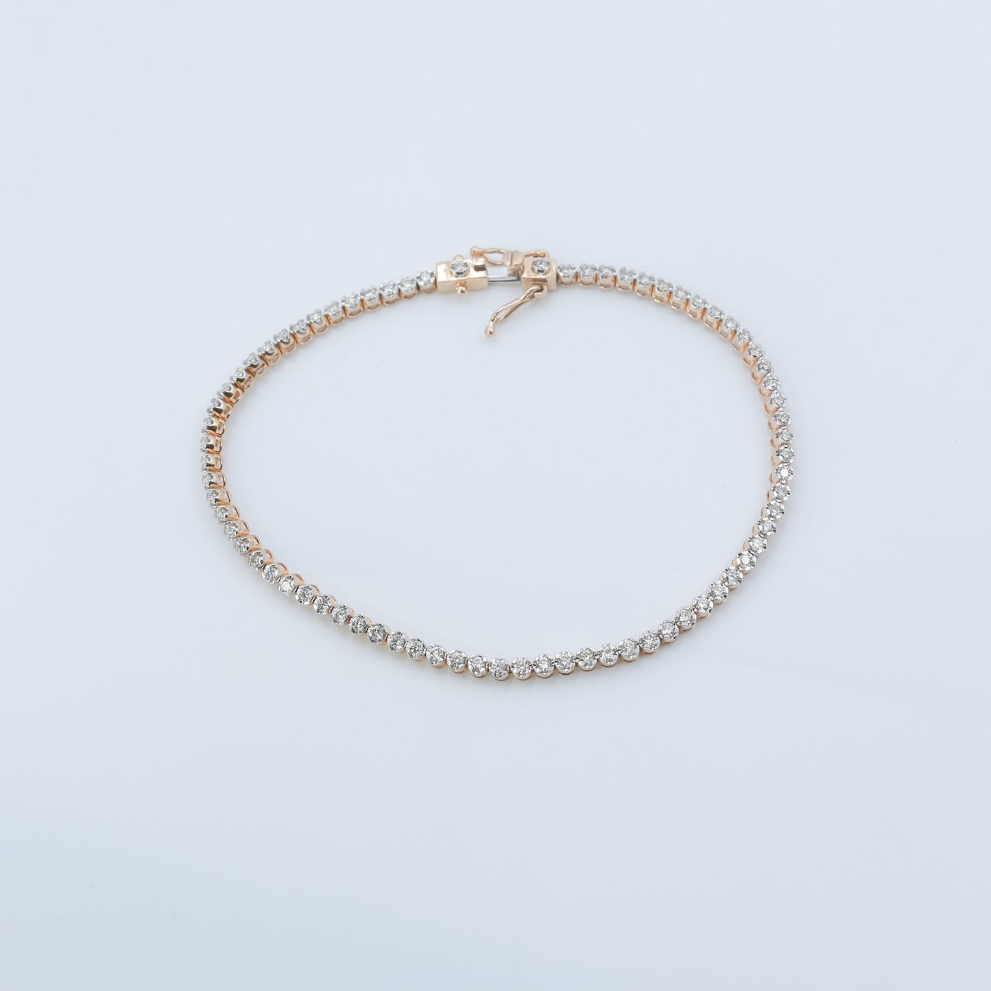 Diamond Classic Line Tennis Bracelet