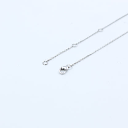 Gold Ruby and Diamond Butterfly Pendant Necklace