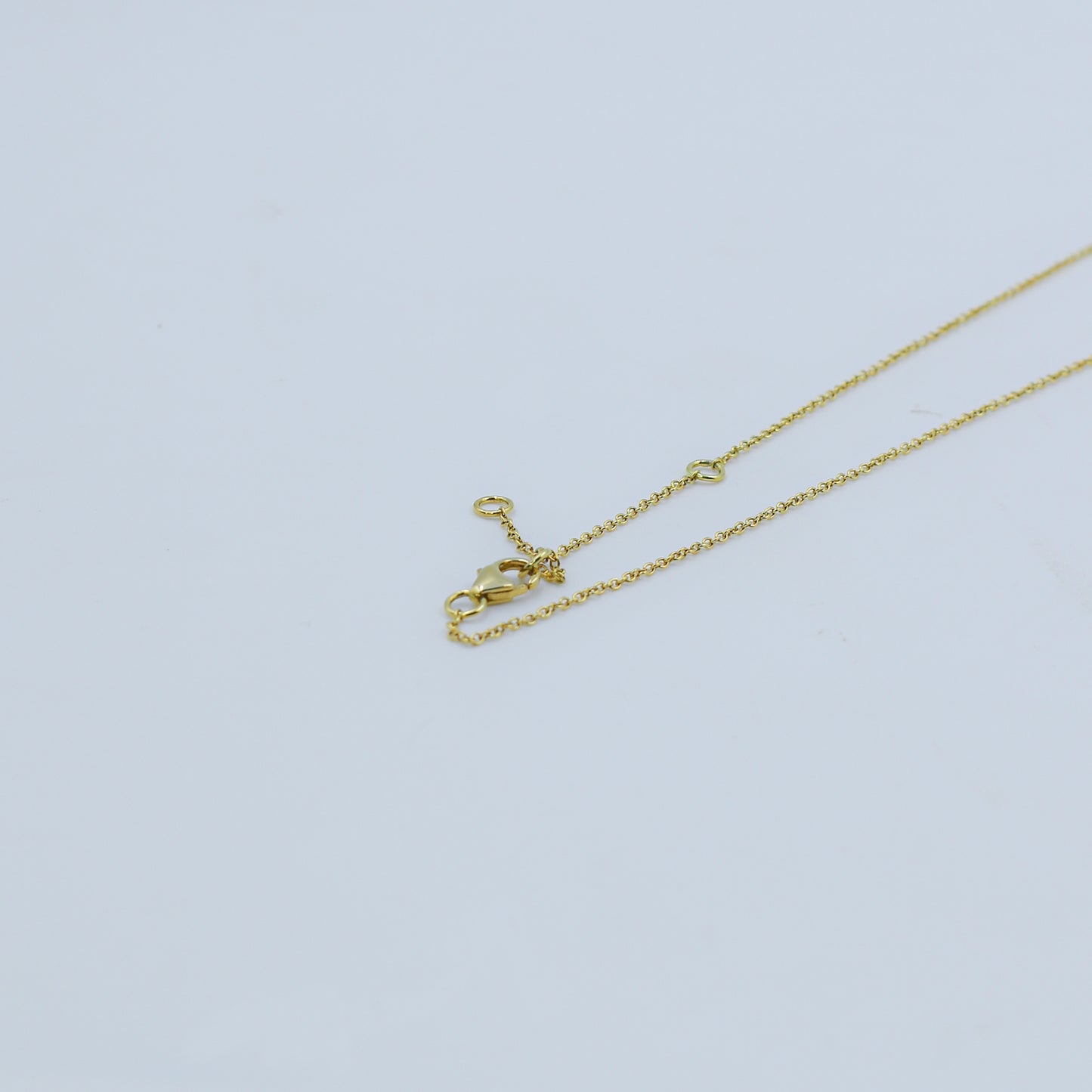 Yellow Gold Ruby and Diamond Butterfly Pendant Necklace