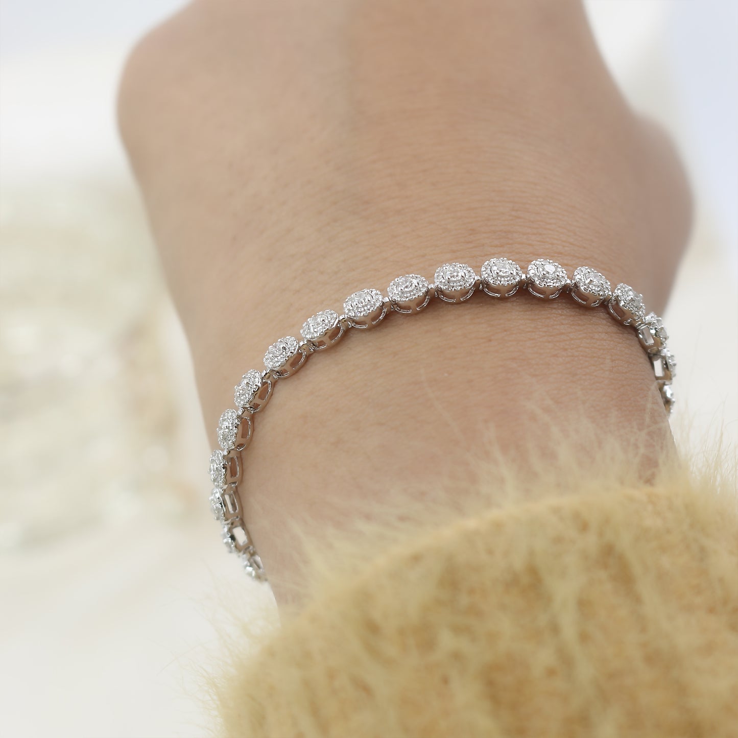 Brilliant Diamond Tennis Bracelet