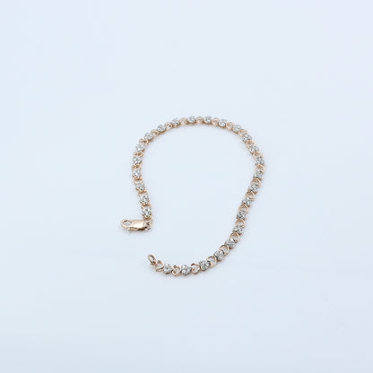 Diamond Infinity Link Bracelet