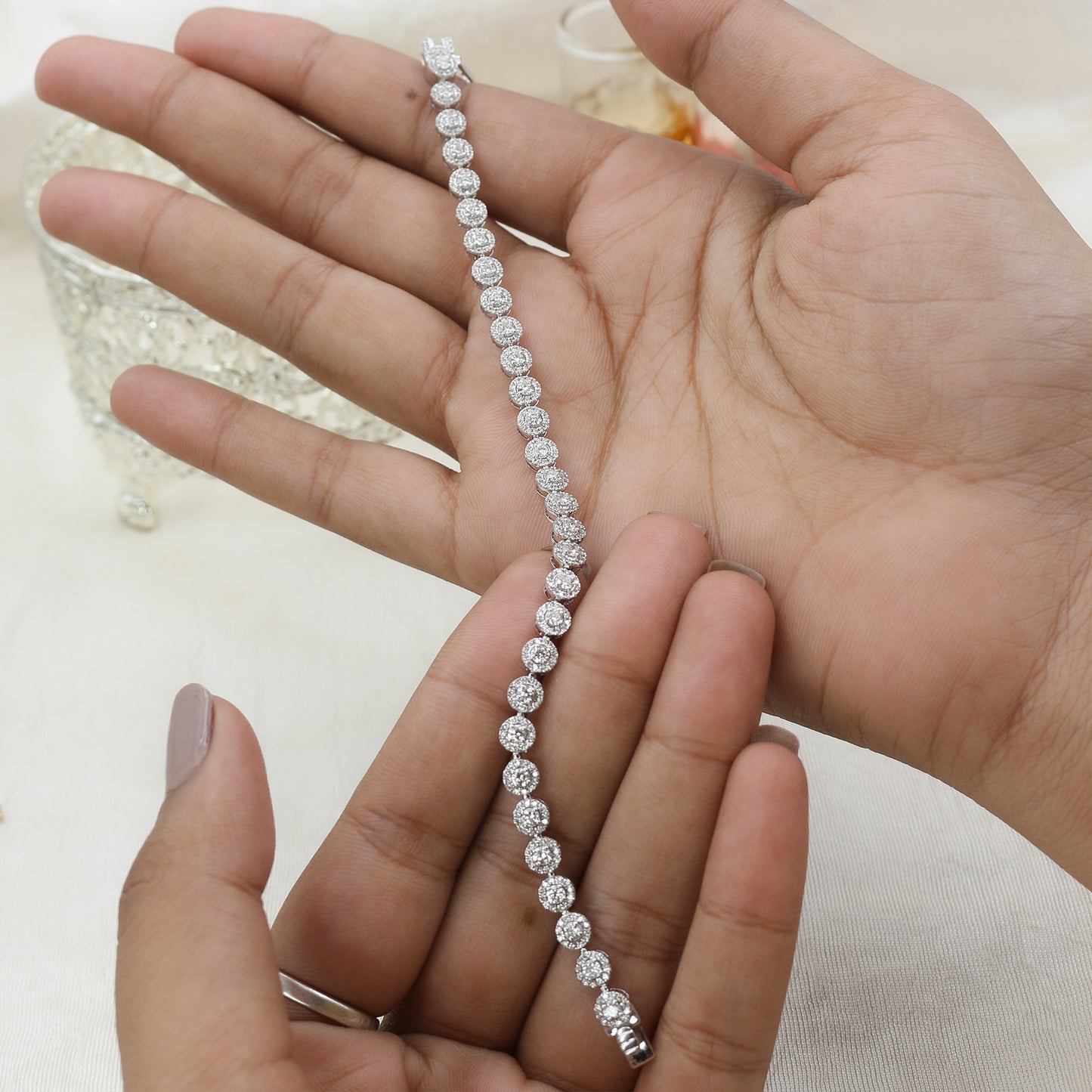 Brilliant Diamond Tennis Bracelet