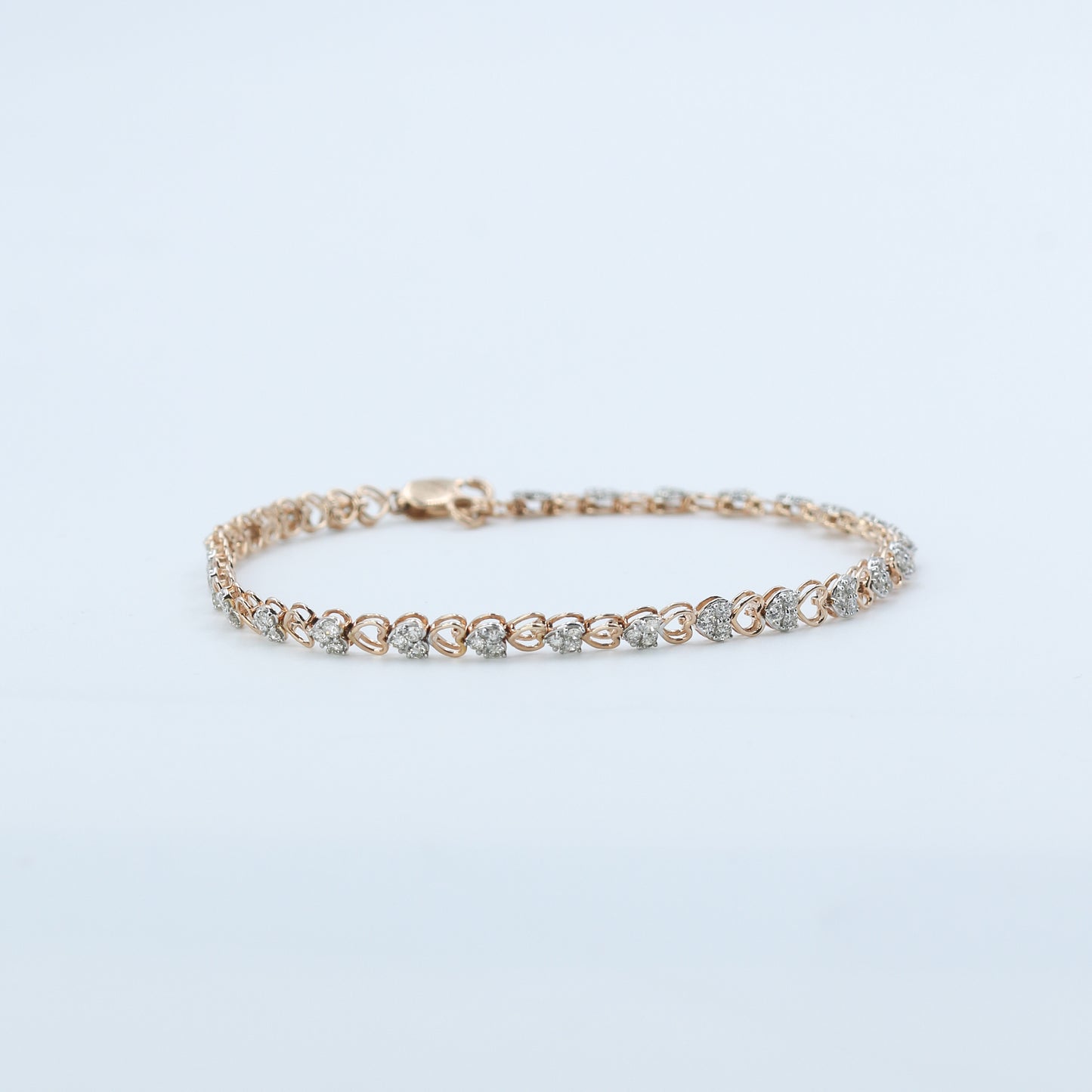 Diamond Infinity Link Bracelet
