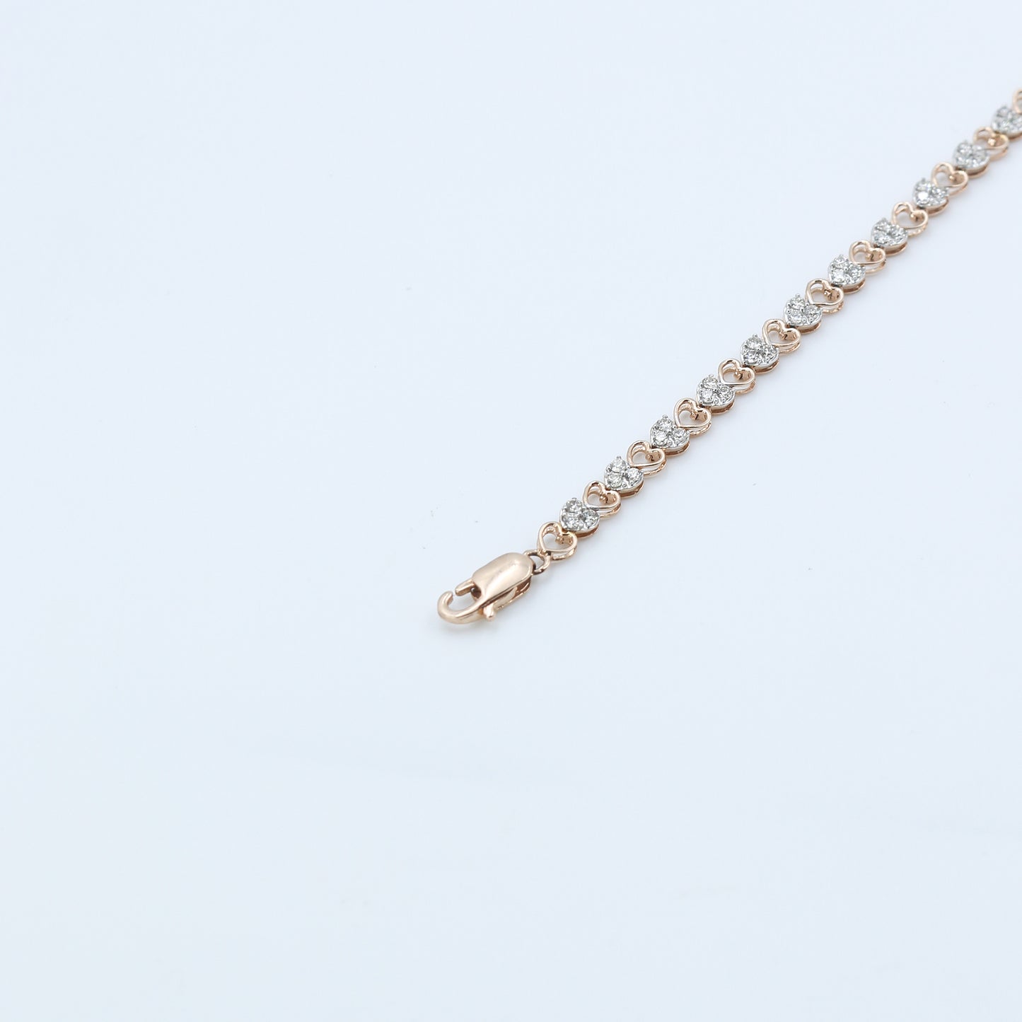 Diamond Infinity Link Bracelet
