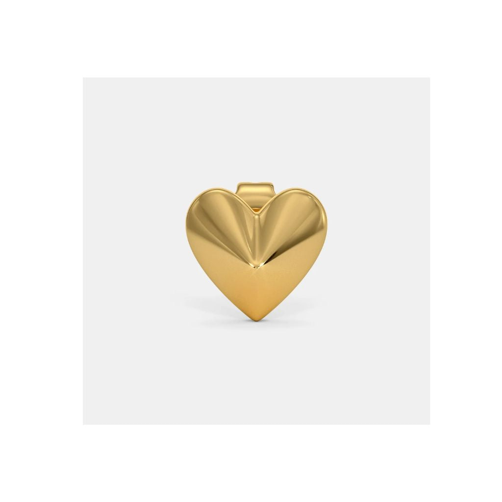 Modern Geometric Fan Stud Earrings