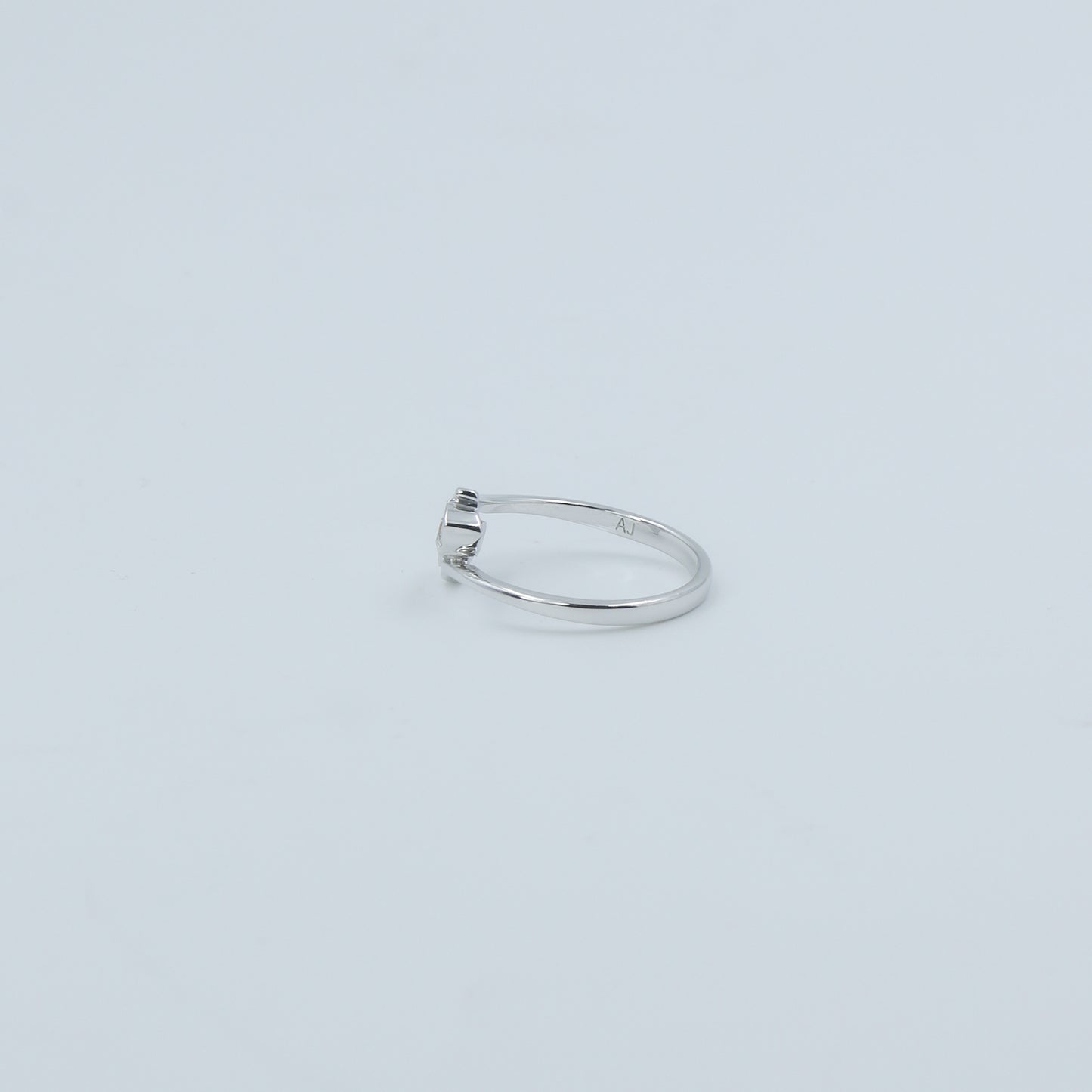 Three Stone Diamond Twist Gold Ring for Women – Elegant Designer Statement Ring - Anirudh Jewels