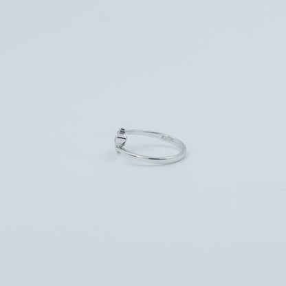 Three Stone Diamond Twist Gold Ring for Women – Elegant Designer Statement Ring - Anirudh Jewels