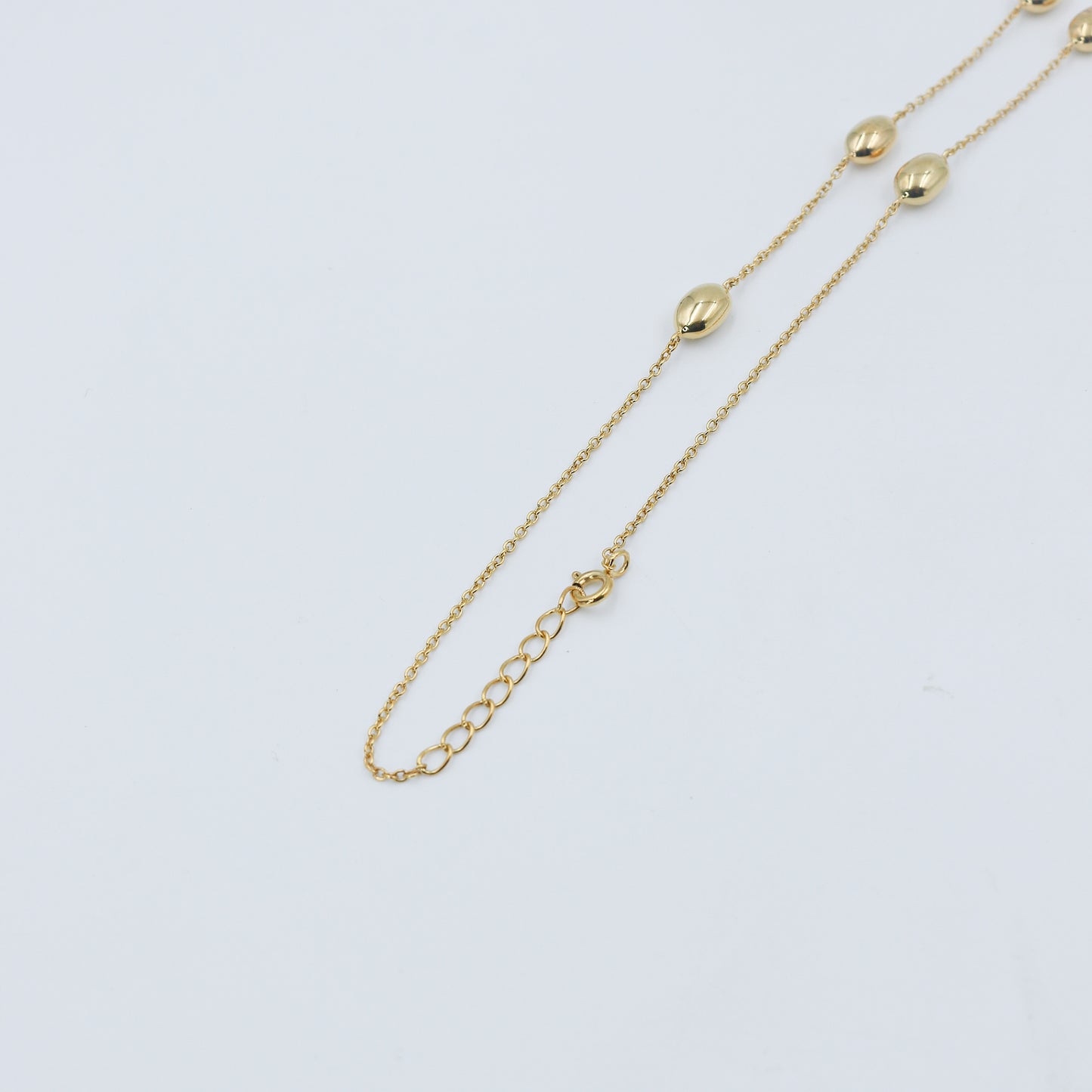 Minimal Gold Station Necklace - Anirudh Jewels