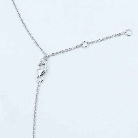 Key Heart Diamond Gold Pendant Necklace - Anirudh Jewels
