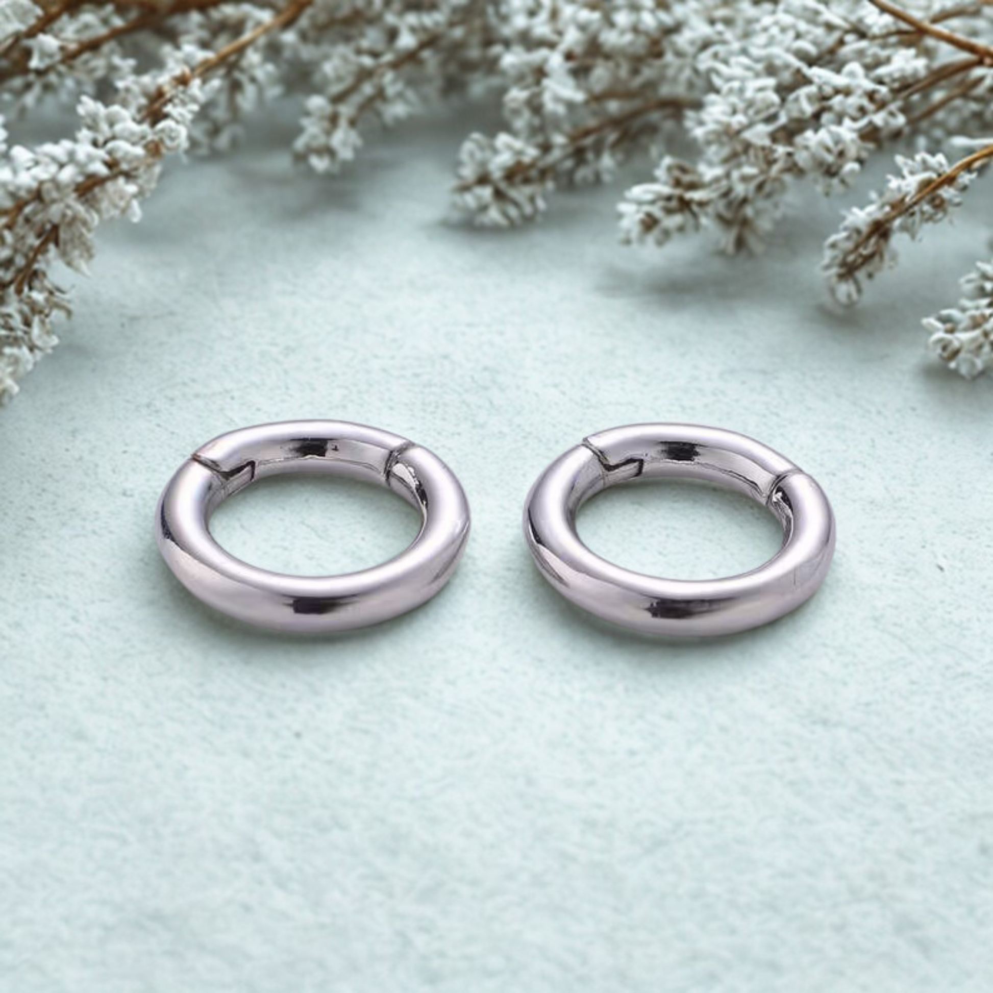 Minimalist Round Gold Lock Charm – Circular Lock Pendant - Anirudh Jewels