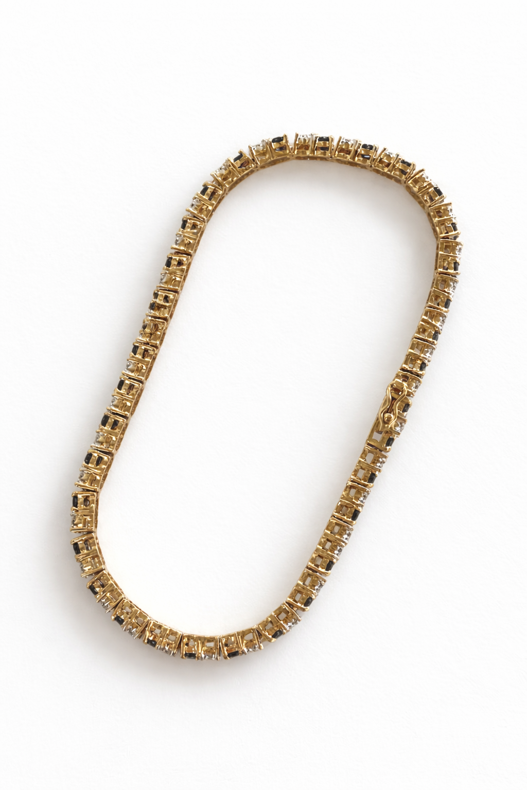 Ruby & Diamond Regal Tennis Bracelet