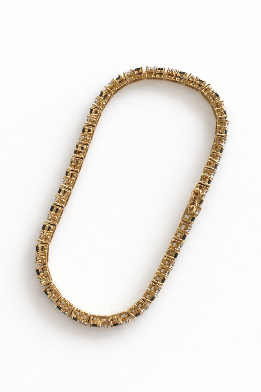 Ruby & Diamond Regal Tennis Bracelet