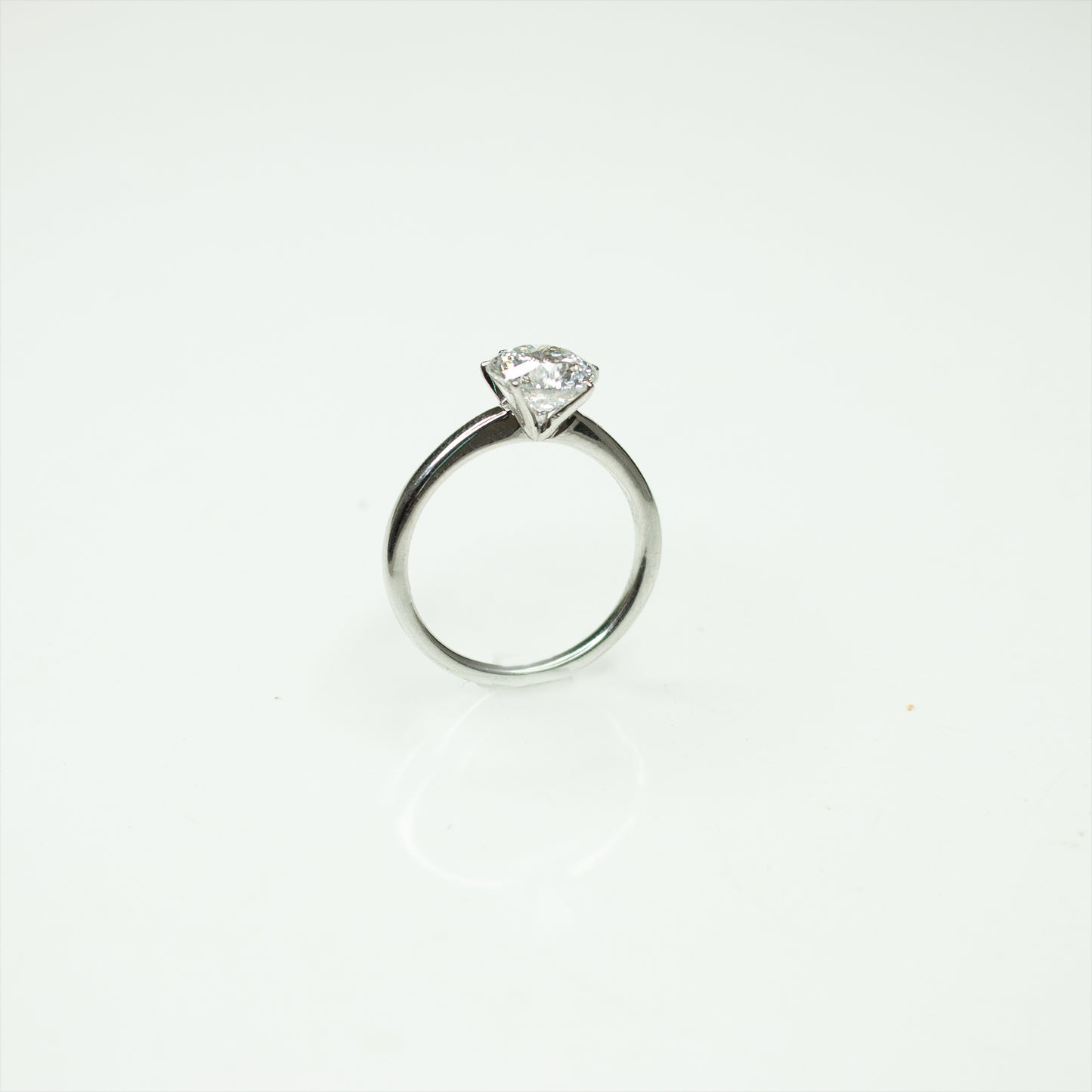 2.00 Carat Solitaire CVD Diamond Ring in Yellow Gold