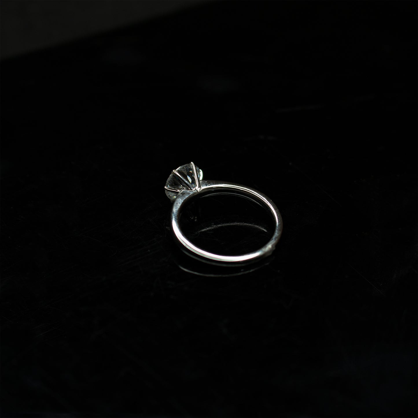 2.00 Carat Solitaire CVD Diamond Ring in Yellow Gold